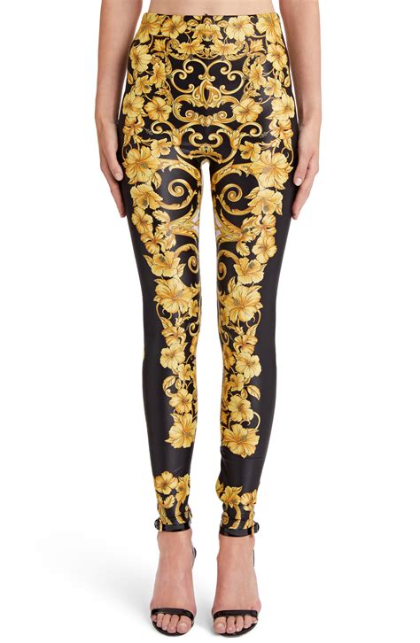 versace leggings women.